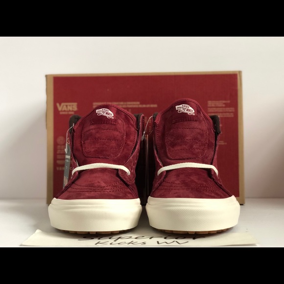 Vans Sk8-Hi (Mte) “Biking Red/Chocolate Torte” - Picture 3 of 10
